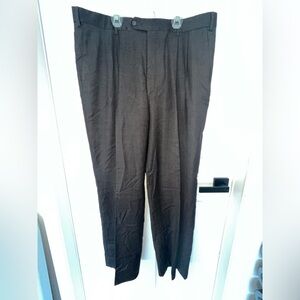 Fernando Pena men dress pants dark gray 38in x 32in